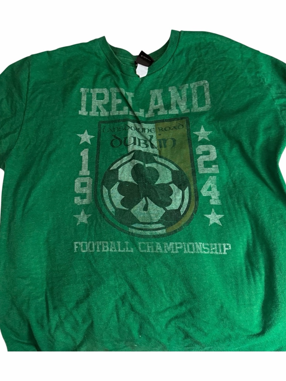Adult Green Ireland Football Championship Short Sleeve Tee